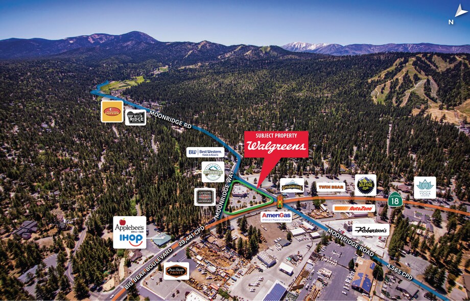 42107 Big Bear Blvd, Big Bear Lake, CA à vendre - Photo de l’immeuble – Image 3 sur 5