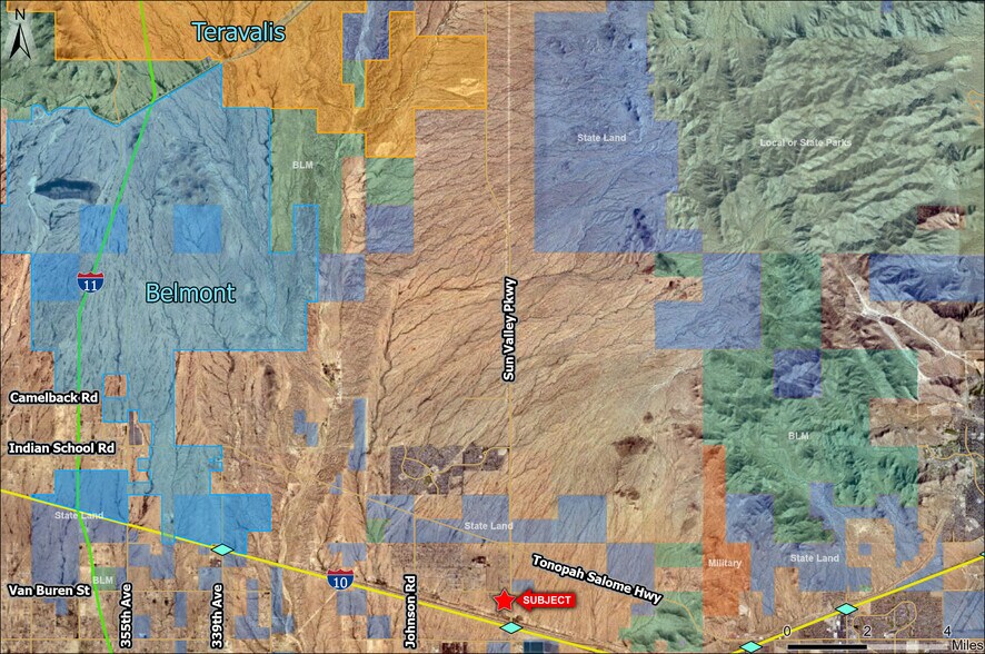 Sun Valley Pkwy & Washington St, Buckeye, AZ à vendre - Aérien – Image 3 sur 4