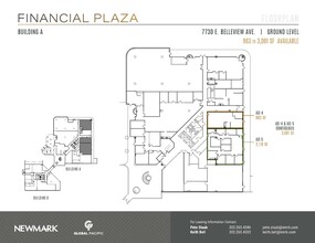 7730 E Belleview Ave, Greenwood Village, CO à louer Plan d’étage– Image 1 sur 1