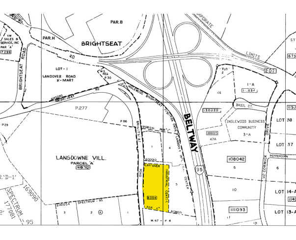 1701 Brightseat Rd, Landover, MD à louer - Plan cadastral – Image 2 sur 7