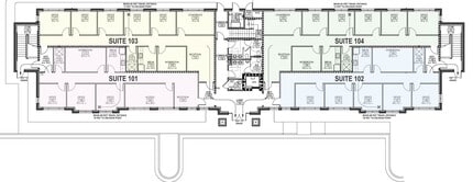 1164 Satellite Blvd NW, Suwanee, GA à louer Plan d’étage– Image 2 sur 2