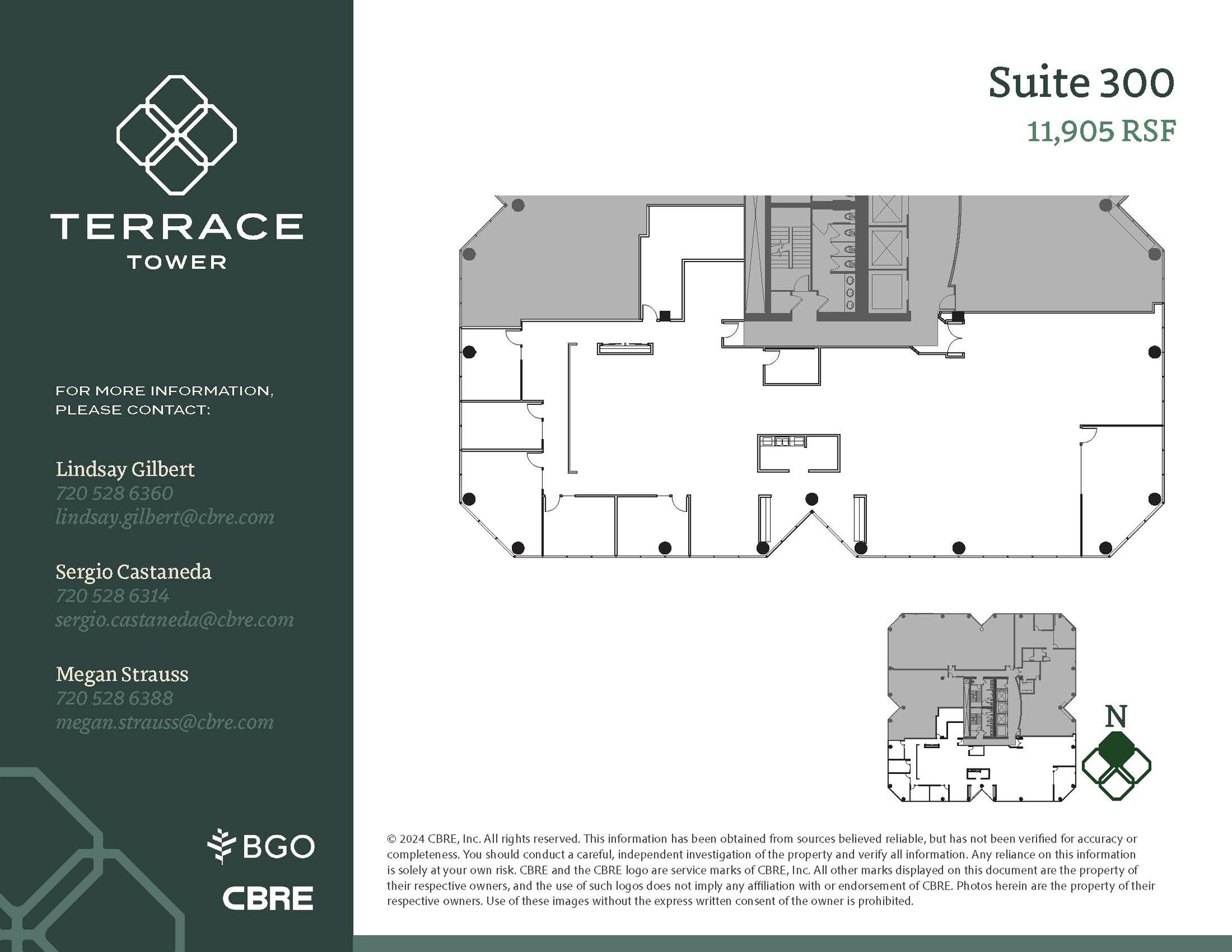 5619 Dtc Pky, Greenwood Village, CO à louer Plan d’étage– Image 1 sur 1