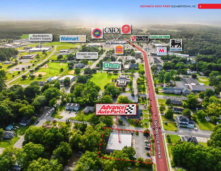 603 W Broad St, Elizabethtown, NC à vendre - Photo de l’immeuble – Image 3 sur 5