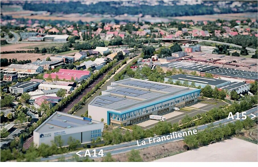Industriel/Logistique dans Conflans-Sainte-Honorine à louer - Photo de l’immeuble – Image 1 sur 13
