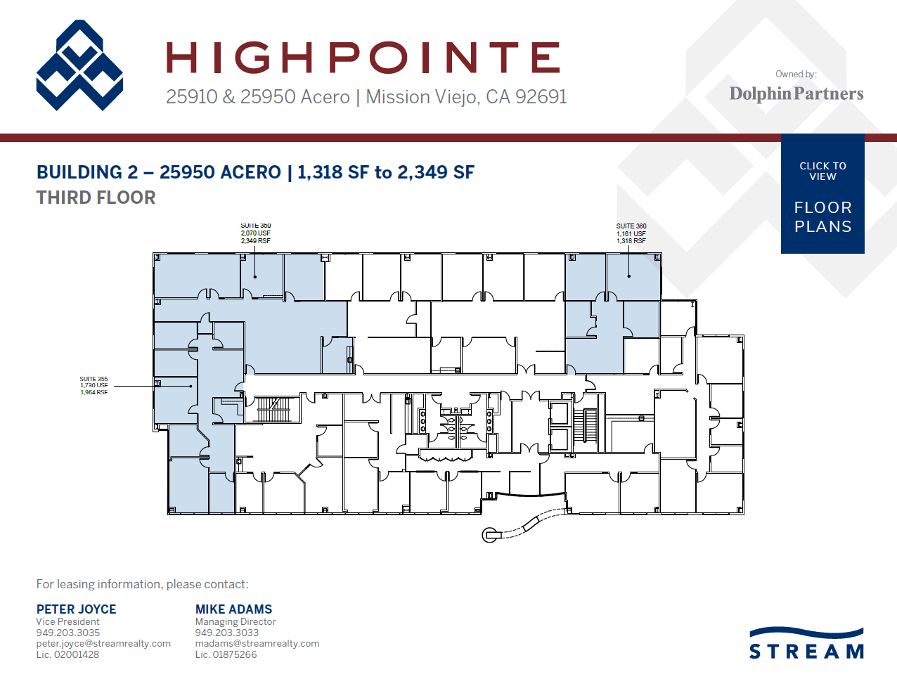 25950 Acero, Mission Viejo, CA à louer Plan d’étage– Image 1 sur 1