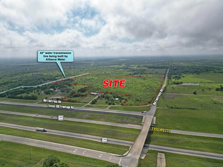 TBD SH-130 and Old Fentress Road, Lockhart, TX à vendre - Aérien – Image 2 sur 4