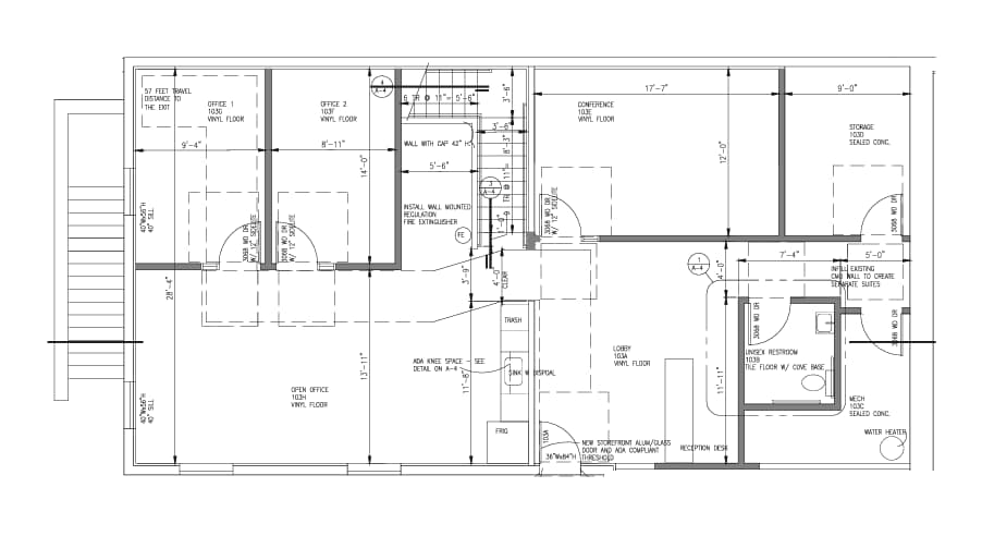736 N Country Club Dr, Mesa, AZ à louer Plan d’étage– Image 1 sur 1