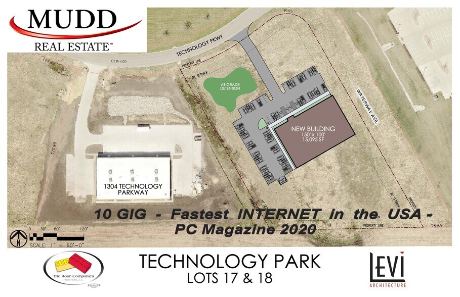 Lots 17 & 18 Technology Pky, Cedar Falls, IA à louer - Photo de l’immeuble – Image 1 sur 26