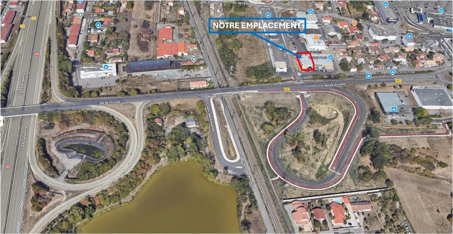 Local commercial dans Portet-sur-Garonne à louer Photo de l’immeuble– Image 1 sur 3