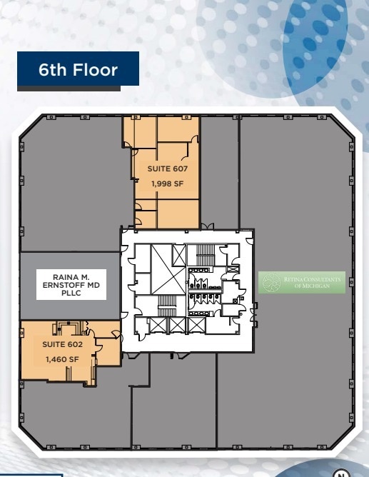 29201 Telegraph Rd, Southfield, MI à louer Plan d’étage– Image 1 sur 1