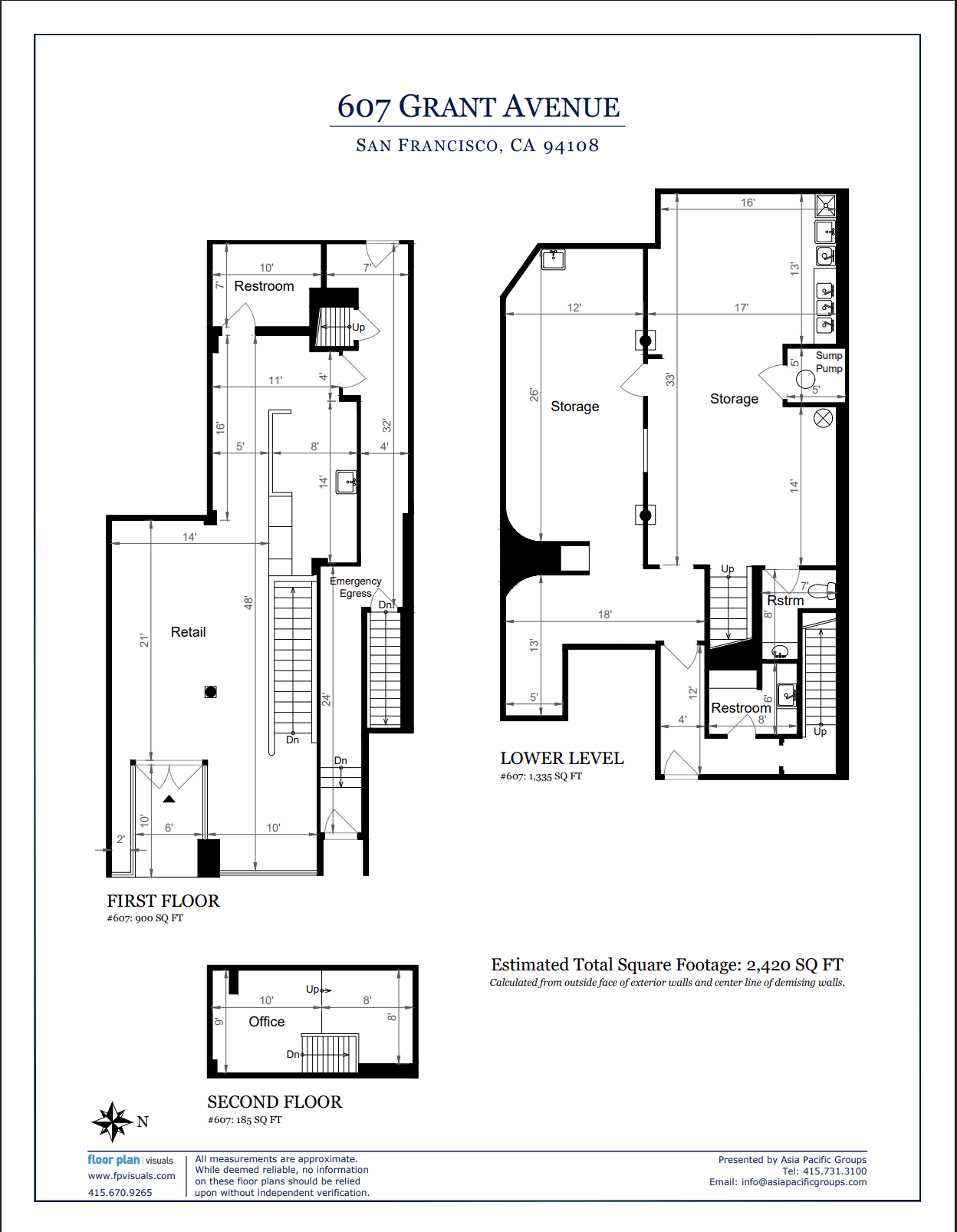 601-625 Grant Ave, San Francisco, CA à louer Photo intérieure– Image 1 sur 16