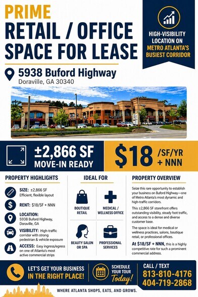 5938 Buford Hwy, Atlanta, GA à louer - Photo de l’immeuble – Image 2 sur 2