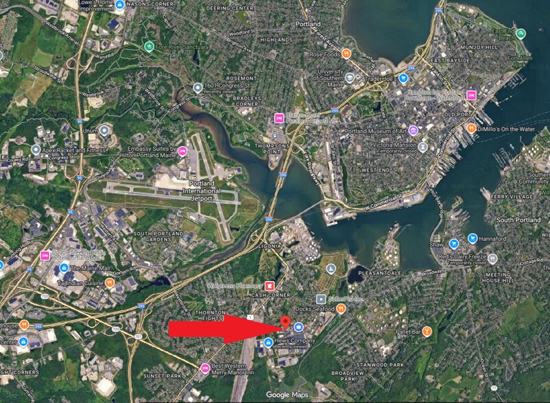 144 Thadeus St, South Portland, ME à louer - Aérien – Image 2 sur 17