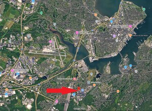 144 Thadeus St, South Portland, ME - VUE AÉRIENNE vue de carte