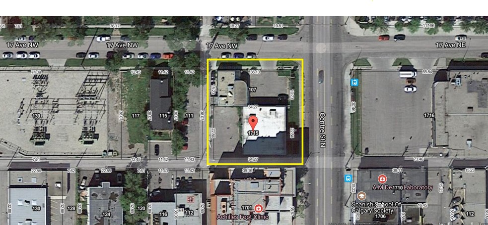 Centre Street / 17 AVE NW portefeuille de 2 biens à vendre sur LoopNet.fr - Aérien – Image 2 sur 2
