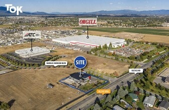 921 N Lean St, Post Falls, ID - VUE AÉRIENNE  vue de carte - Image1