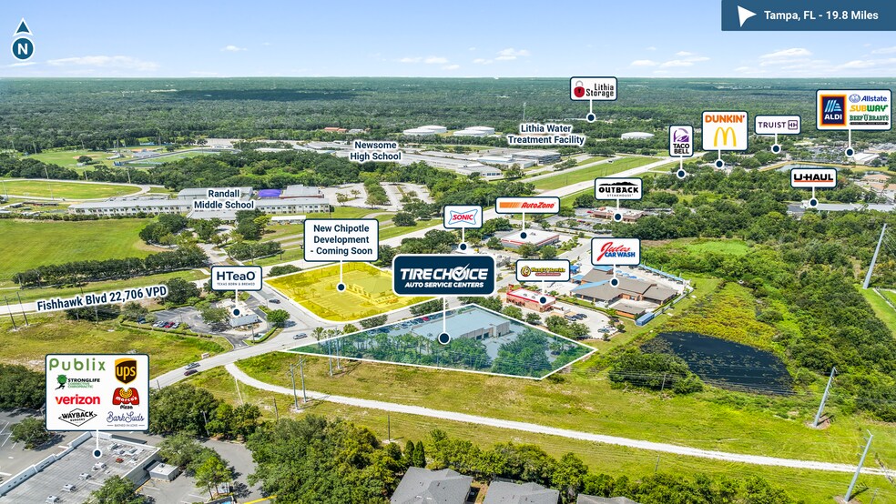 16505 FishHawk Blvd, Lithia, FL à vendre - Photo de l’immeuble – Image 2 sur 5