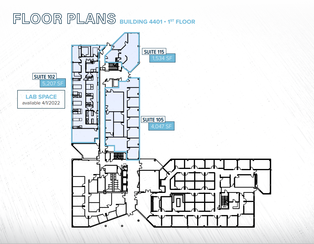 79 TW Alexander Dr, Durham, NC à louer Plan d’étage– Image 1 sur 1