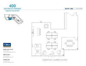 400 Inverness Pky, Englewood, CO à louer Plan d’étage– Image 1 sur 1