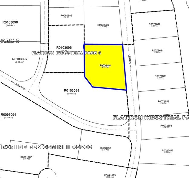 2465 Central Ave, Boulder, CO à louer - Plan cadastral – Image 2 sur 6