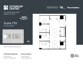 201 S Biscayne Blvd, Miami, FL à louer Plan de site– Image 2 sur 2