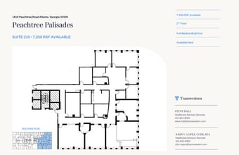 1819 Peachtree Rd, Atlanta, GA à louer Plan d’étage– Image 1 sur 1
