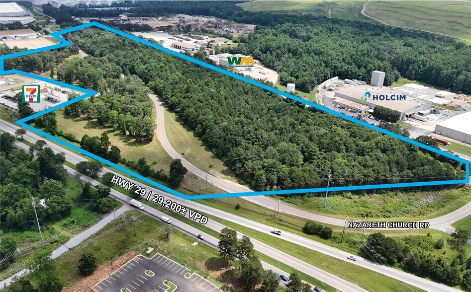 Hwy 29 and Nazareth Church Rd, Spartanburg, SC à vendre - Photo de l’immeuble – Image 1 sur 3