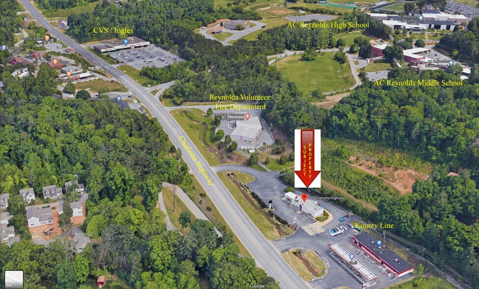 199 Charlotte Hwy, Asheville, NC à louer - Photo de l’immeuble – Image 3 sur 9