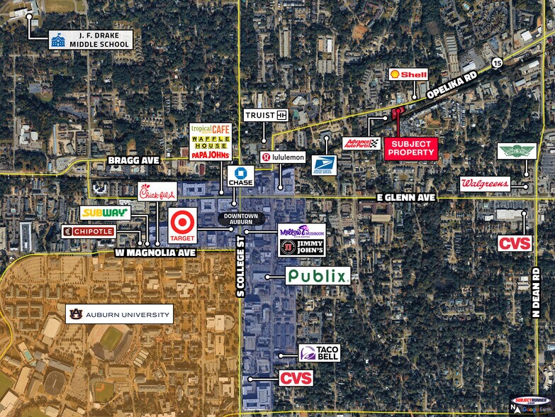 460 Opelika Rd, Auburn, AL à vendre - Photo de l’immeuble – Image 1 sur 1