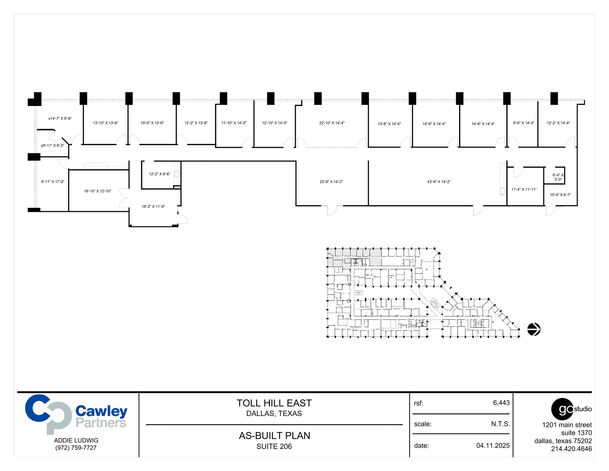 5440 Harvest Hill Rd, Dallas, TX à louer Plan de site– Image 1 sur 1