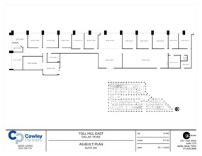 5440 Harvest Hill Rd, Dallas, TX à louer Plan de site– Image 1 sur 1