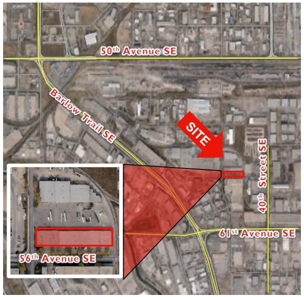 3716 56th Ave SE, Calgary, AB à louer - Aérien – Image 2 sur 9