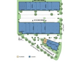 9115 Dice Rd, Santa Fe Springs, CA à louer Plan d’étage– Image 1 sur 1