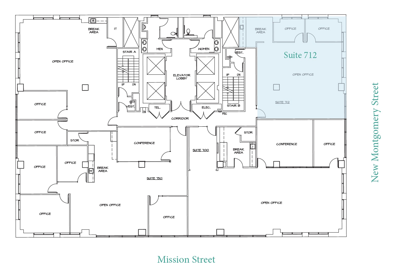 90 New Montgomery St, San Francisco, CA à louer Photo intérieure– Image 1 sur 6