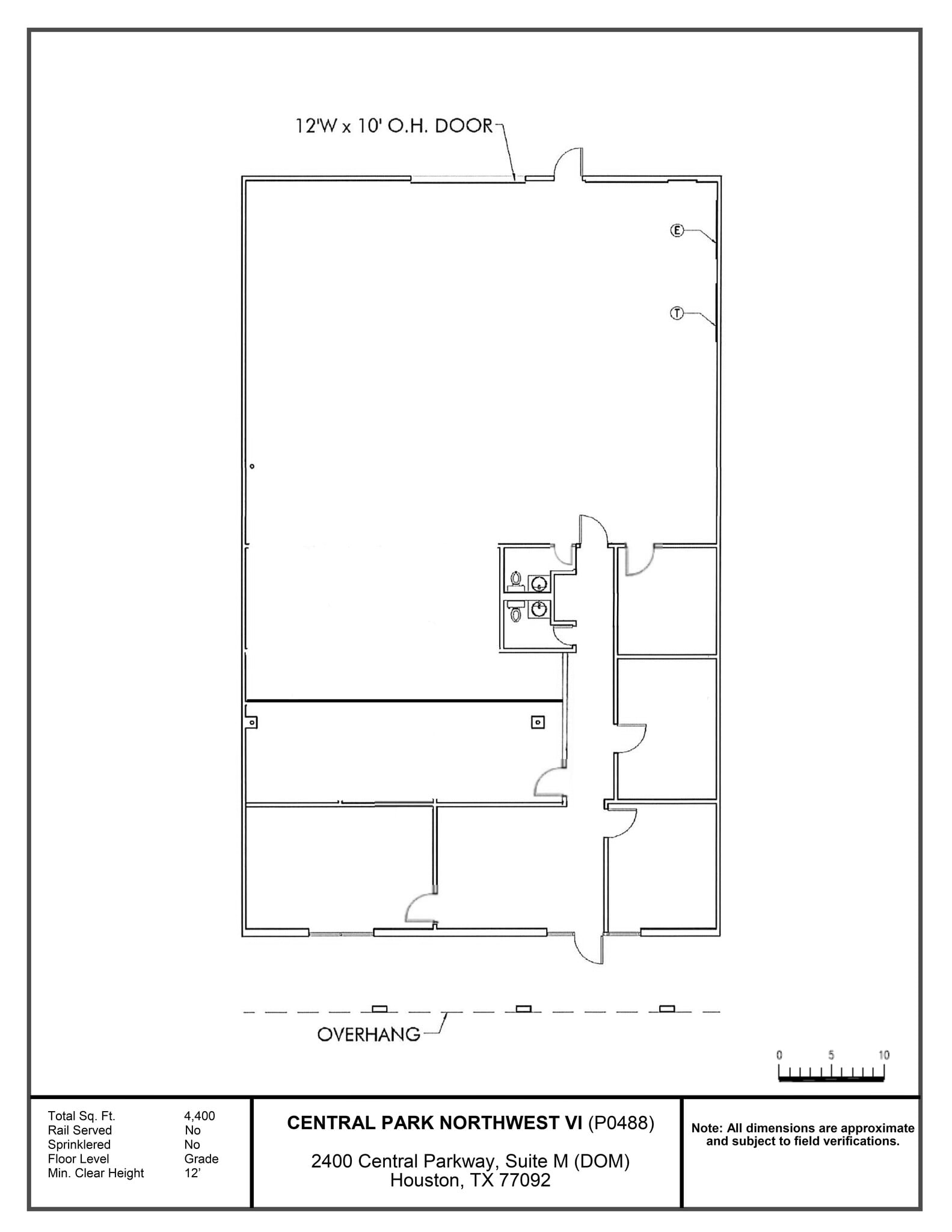 2501 Central Pky, Houston, TX à louer Plan de site– Image 1 sur 1