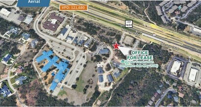 3117 Napier Park, San Antonio, TX - Vue aérienne vue de carte