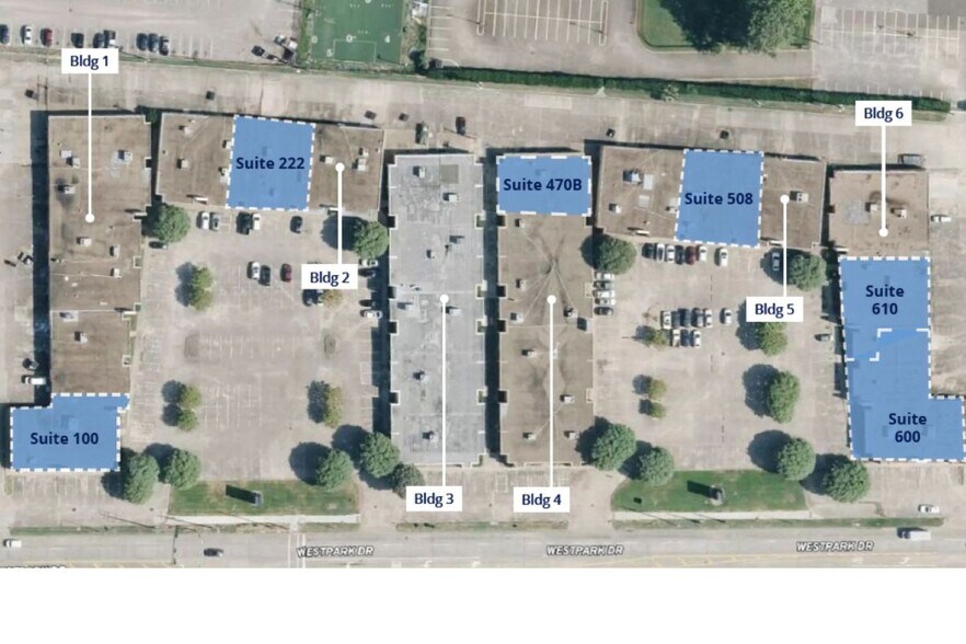 6300 Westpark Dr, Houston, TX à louer - Photo de l’immeuble – Image 2 sur 2
