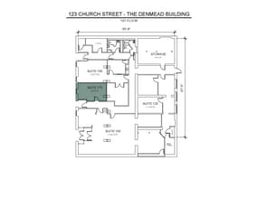 113 Church St, Marietta, GA à louer Plan d’étage– Image 1 sur 1
