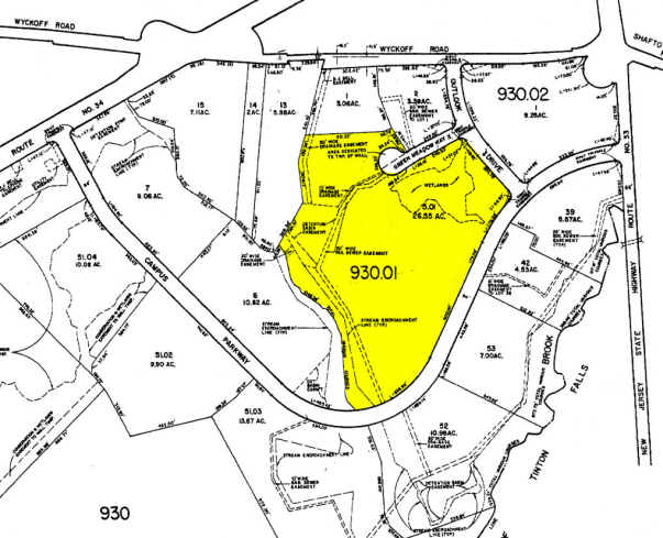 1330 Campus Pky, Wall Township, NJ à louer - Plan cadastral – Image 3 sur 3