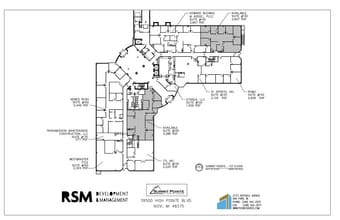 39500 High Pointe Blvd, Novi, MI à louer Plan d’étage– Image 2 sur 2