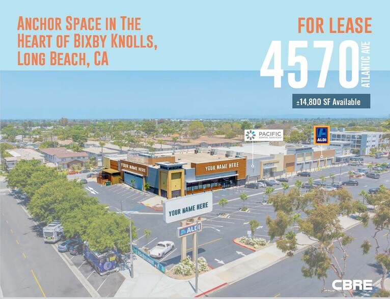 4570-4580 Atlantic Ave, Long Beach, CA à louer - Photo de l’immeuble – Image 1 sur 39