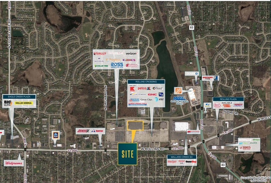 400 E Rollins Rd, Round Lake Beach, IL à louer - Photo de l’immeuble – Image 2 sur 15
