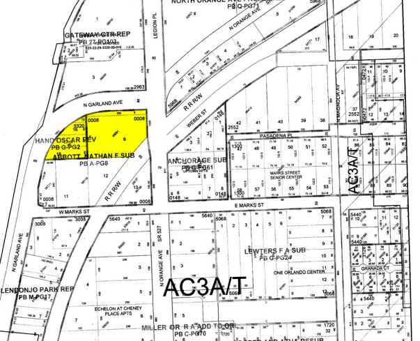 1000 N Orange Ave, Orlando, FL à vendre - Plan cadastral – Image 3 sur 7