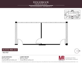 900 Skokie Blvd, Northbrook, IL à louer Plan d’étage– Image 1 sur 1