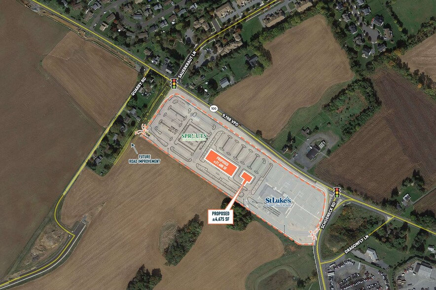 2550 Pennsylvania 100, Macungie, PA à louer - Aérien – Image 1 sur 2