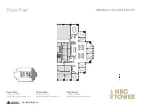 455 N Cityfront Plaza Dr, Chicago, IL à louer Plan d’étage– Image 1 sur 9