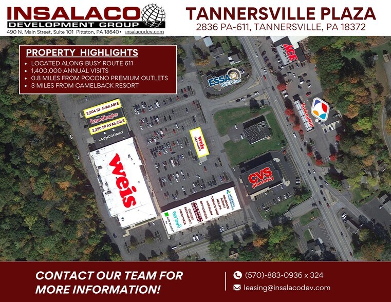 Route 611 & Old Mill Road, Tannersville, PA à louer - Plan de site – Image 3 sur 17