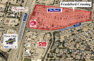 Plus de détails pour 4625-4727 Frankford Rd, Dallas, TX - Local commercial à louer