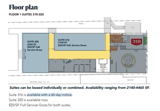310-340 Water St, Excelsior, MN à louer Plan d’étage– Image 1 sur 1