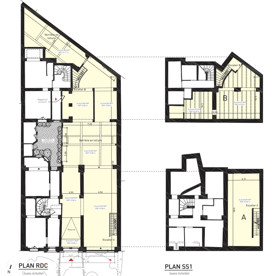 58 Rue Guy Môquet, Paris, PAR 75017 - Lot n° 10 - - Plan d’étage - Image 1 of 7
